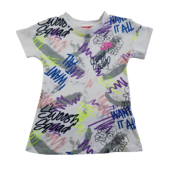 Nike Other - Nike Swoosh Squad Graphic T-Shirt Toddler Girls